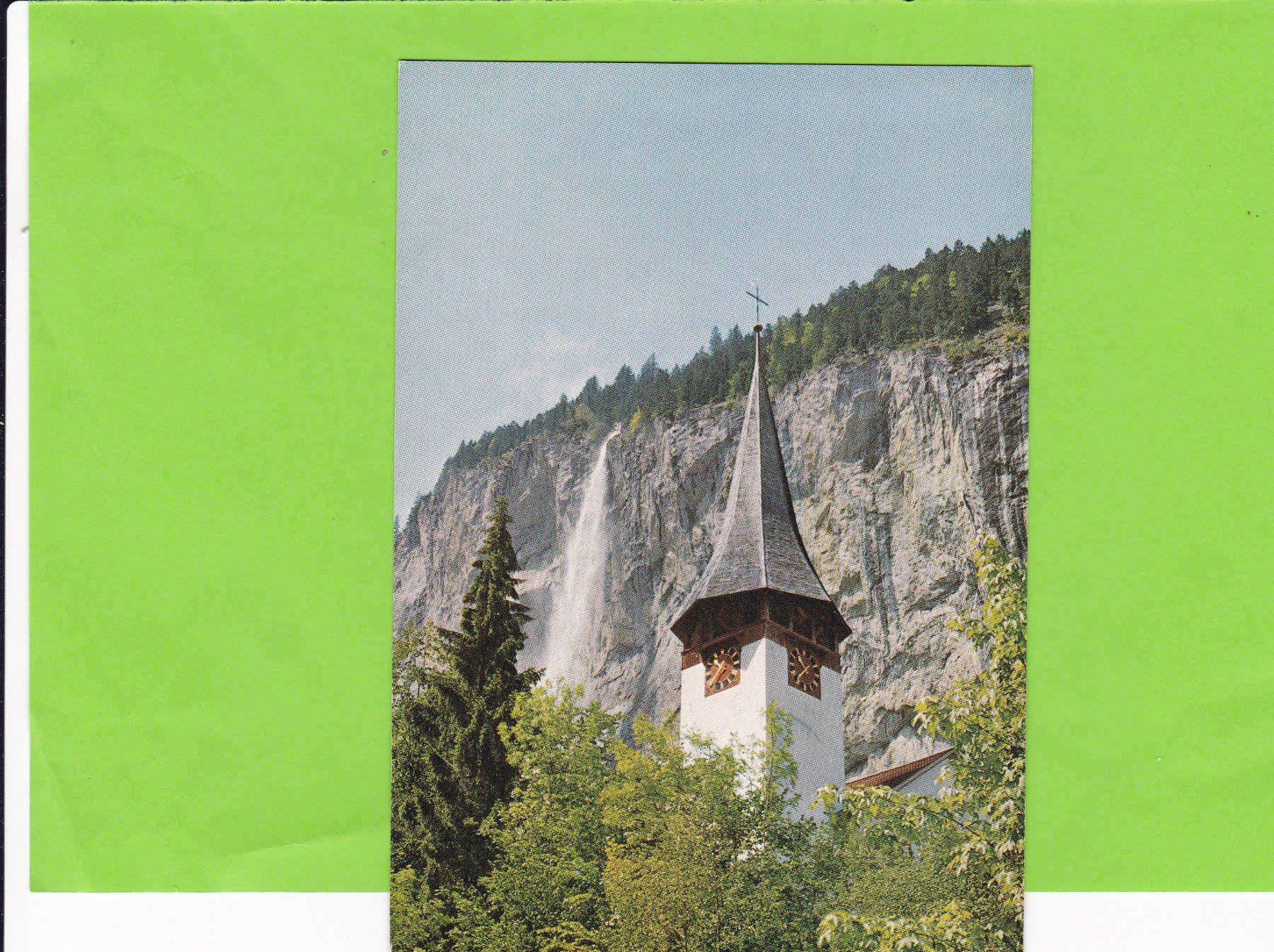 Cartoline postali: Lauterbrunnen-Staubbach – Usato da St. Peterzell venduto da neckertal