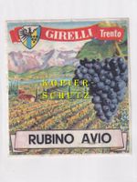 Etikette - Rubino Avio /bd