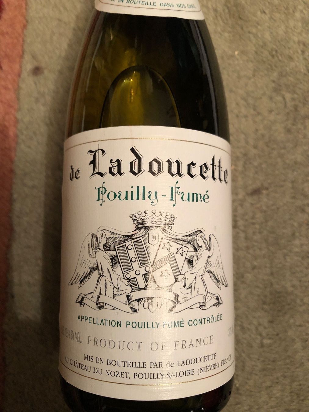 Wein: Ladoucette Pouilly-Fume 1997 – Neu (gemäss Beschreibung) aus Wald ZH von mlnt