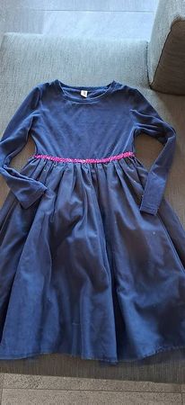 Abito con pailettes 128/134 Tüllkleid mit Pailletten 