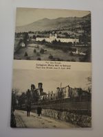 Ansichtskarte Collegium Maria Hilf Schwyz Brand 1910 R5F