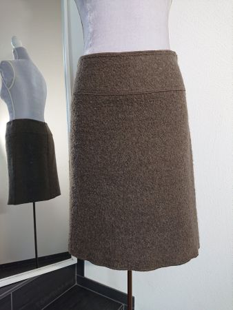 Bleistift-Rock im Casual Stil - St.Emile - 36 - taupe - warm