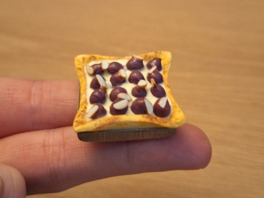 Case e mobili per bambole: Handmade Kirschenwähe – Nuovo (secondo la descrizione) da Zürich venduto da HandmadeTinyFood