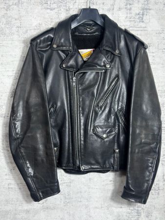 VINTAGE 90s SCHOTT N.Y.C 125 PERFECTO LINED JACKET SZ: 44