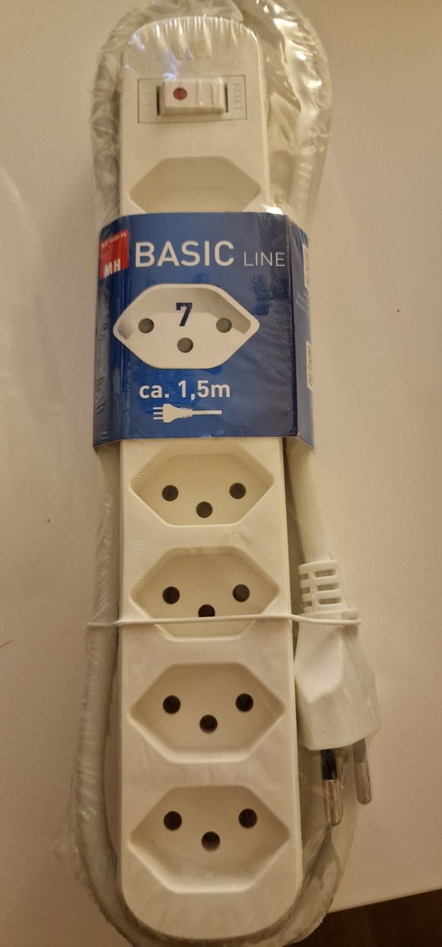 Spine: Steckdosenleiste MH Basic Line, 7, 1.5m – Nuovo e nell'imballaggio originale da Ziefen venduto da Ringwraith