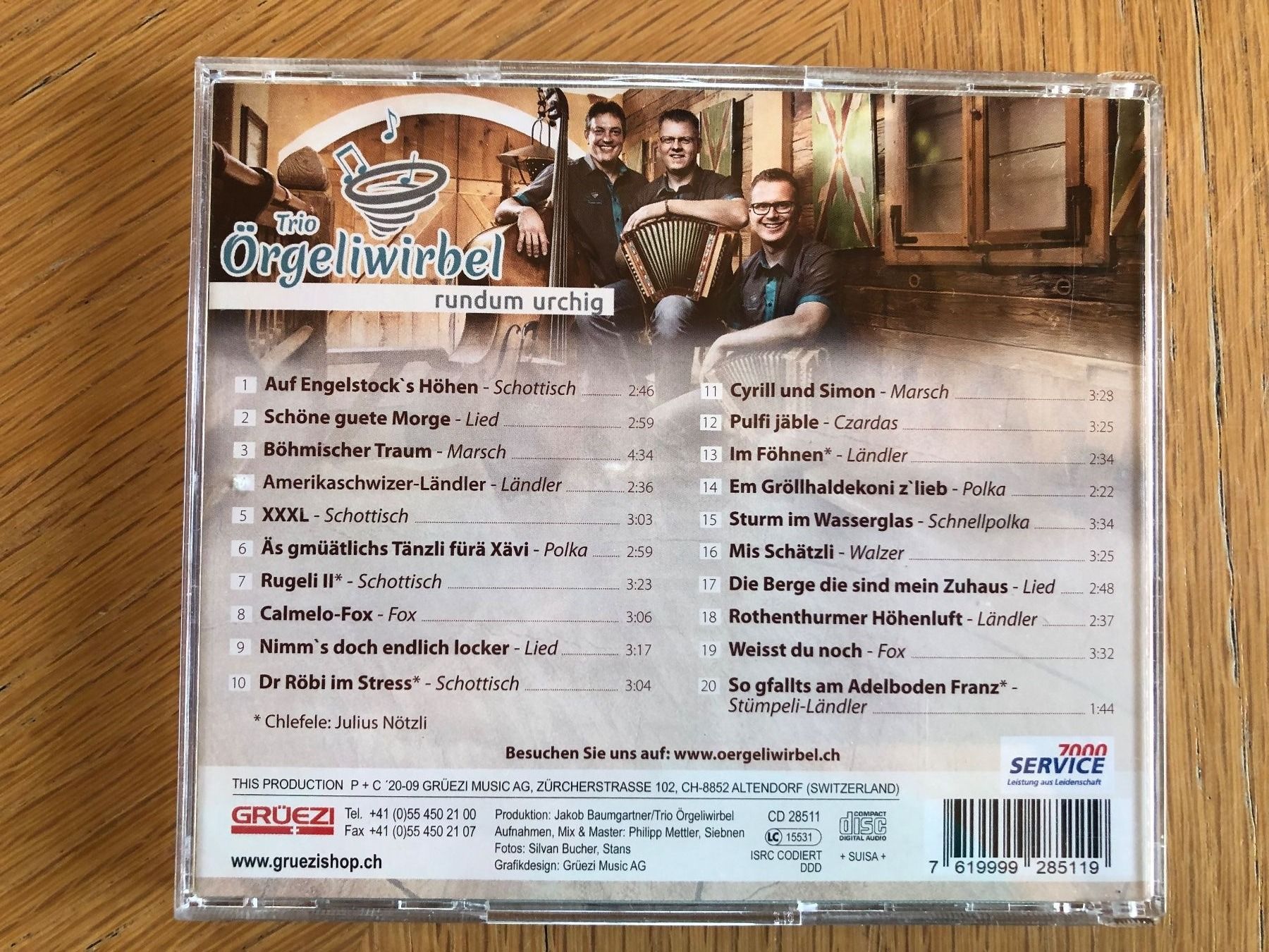 CD: Trio Örgeliwirbel – Usato da Schübelbach venduto da Dolly990_2 1