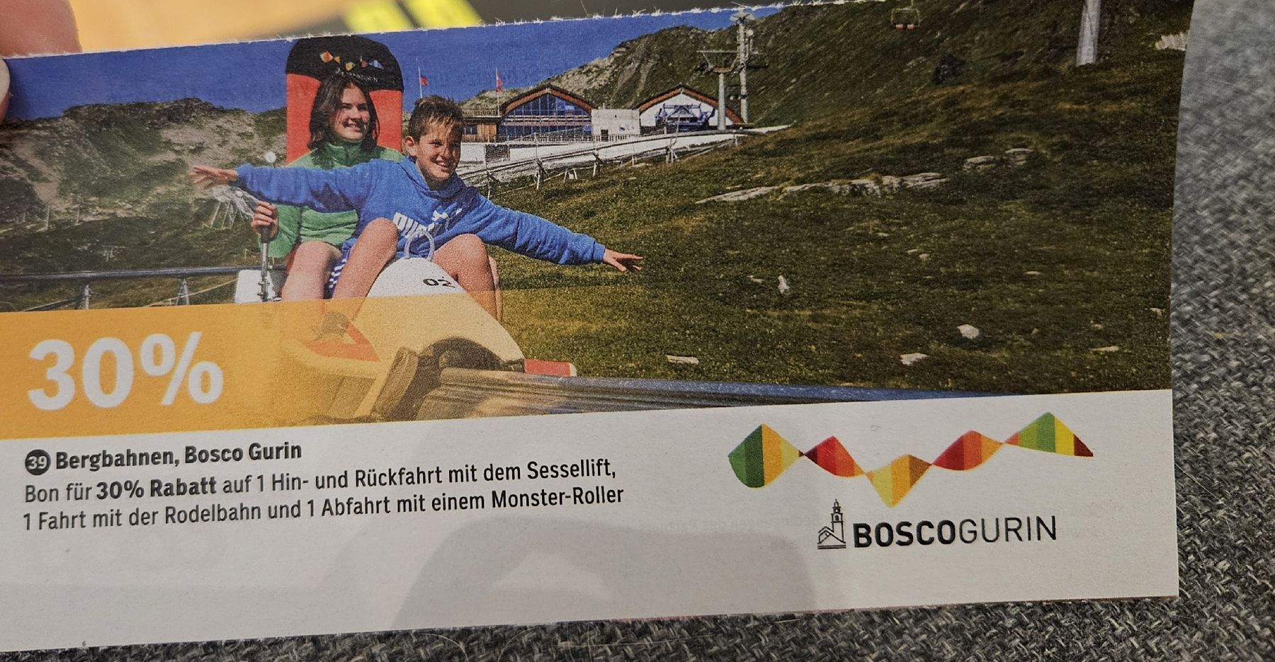 Buoni: Bosco Gurin: 30% Rabatt – Nuovo e nell'imballaggio originale da Wattwil venduto da Belinda98