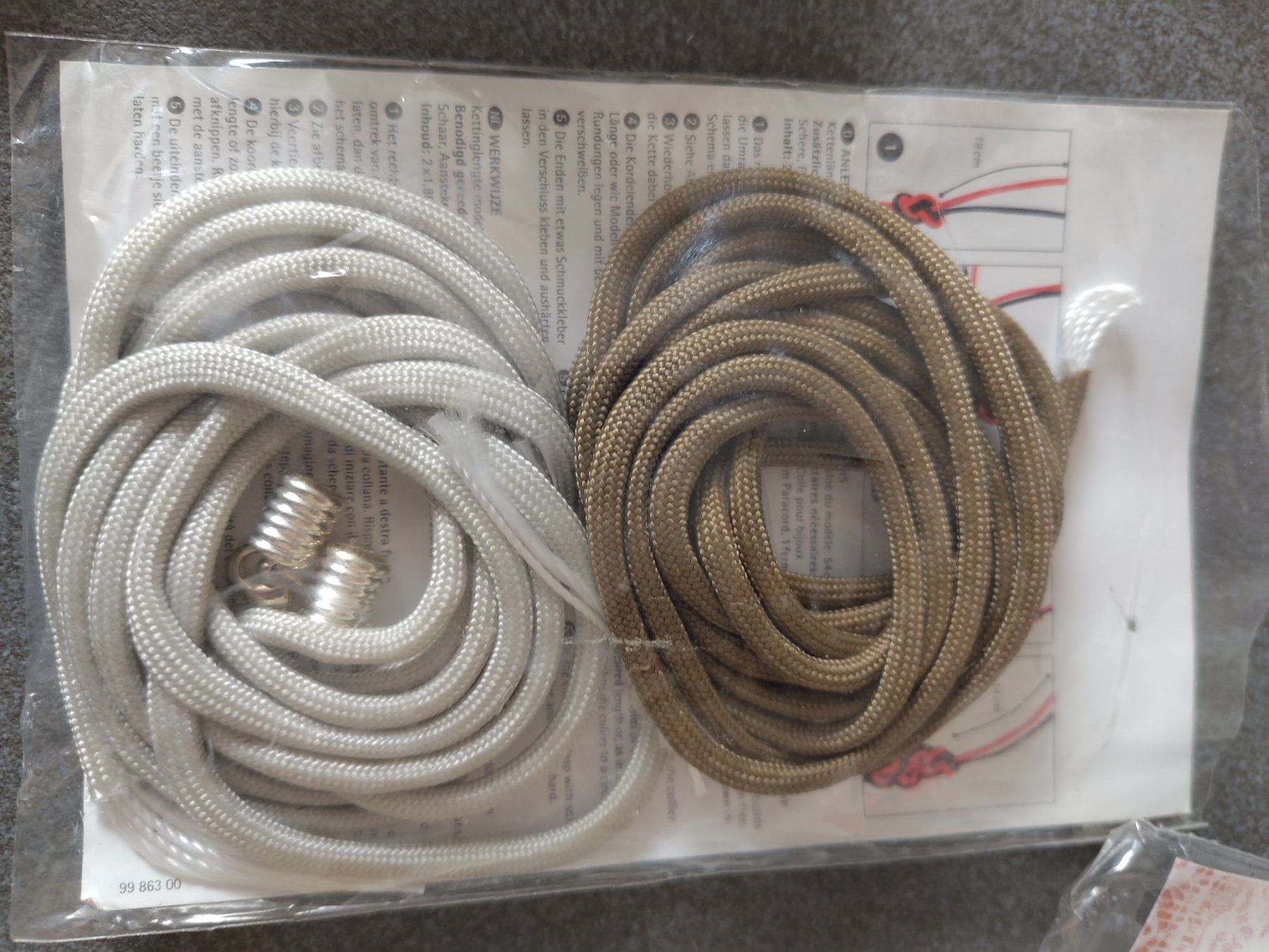Altri gioielli: 6 Pack Paracors Rayher Grau Braun Neu – Nuovo e nell'imballaggio originale da Leuggern venduto da Pummi19 1