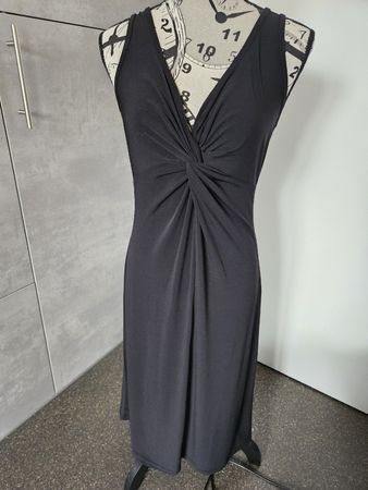 Sommerliches, schwarzes Kleid von Vivance, Grösse S o M