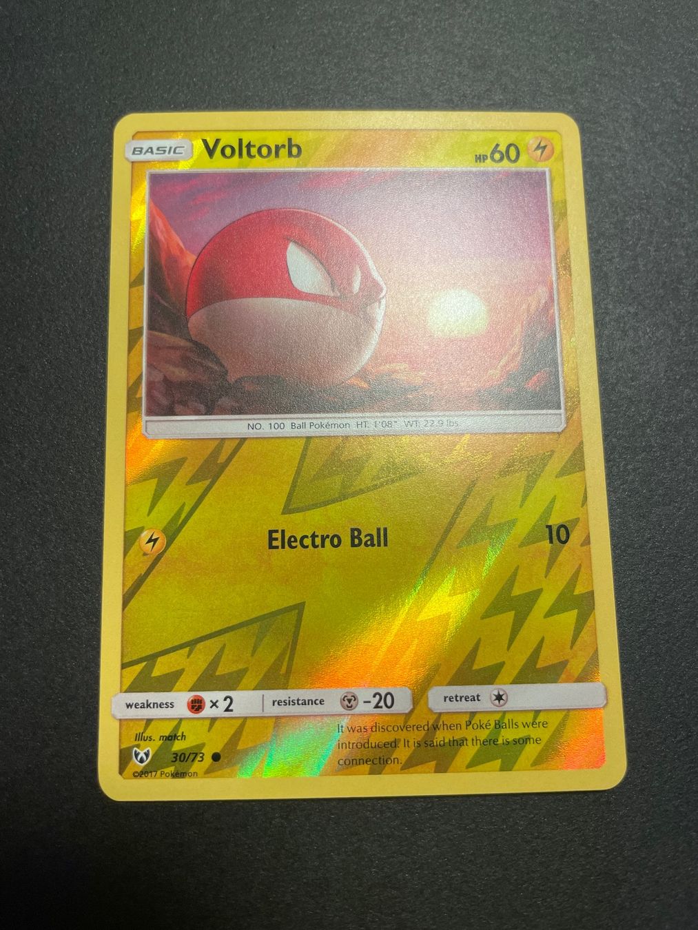 Pokémon Carte collezionabili: Voltorb 30/73 Reverse Holo – Usato da Zürich venduto da pokemon_cards