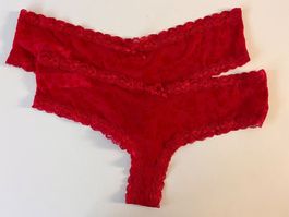 HUNKEMÖLLER, Slips, Grösse XL, 2 Stück, Rot