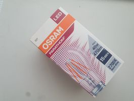 Glühbirne OSRAM LED 4W = 40W 470lm E27 2700K