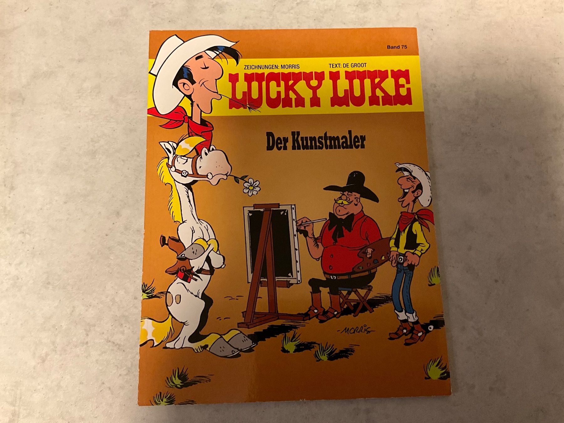 Fumetti: Lucky Luke Comic: Der Kunstmaler, Band 75 – Nuovo (secondo la descrizione) da Agriswil venduto da Ueli03