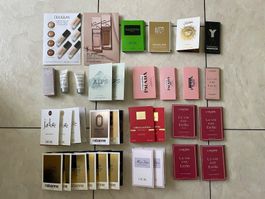 Duftproben + Skincare: 34 Stk