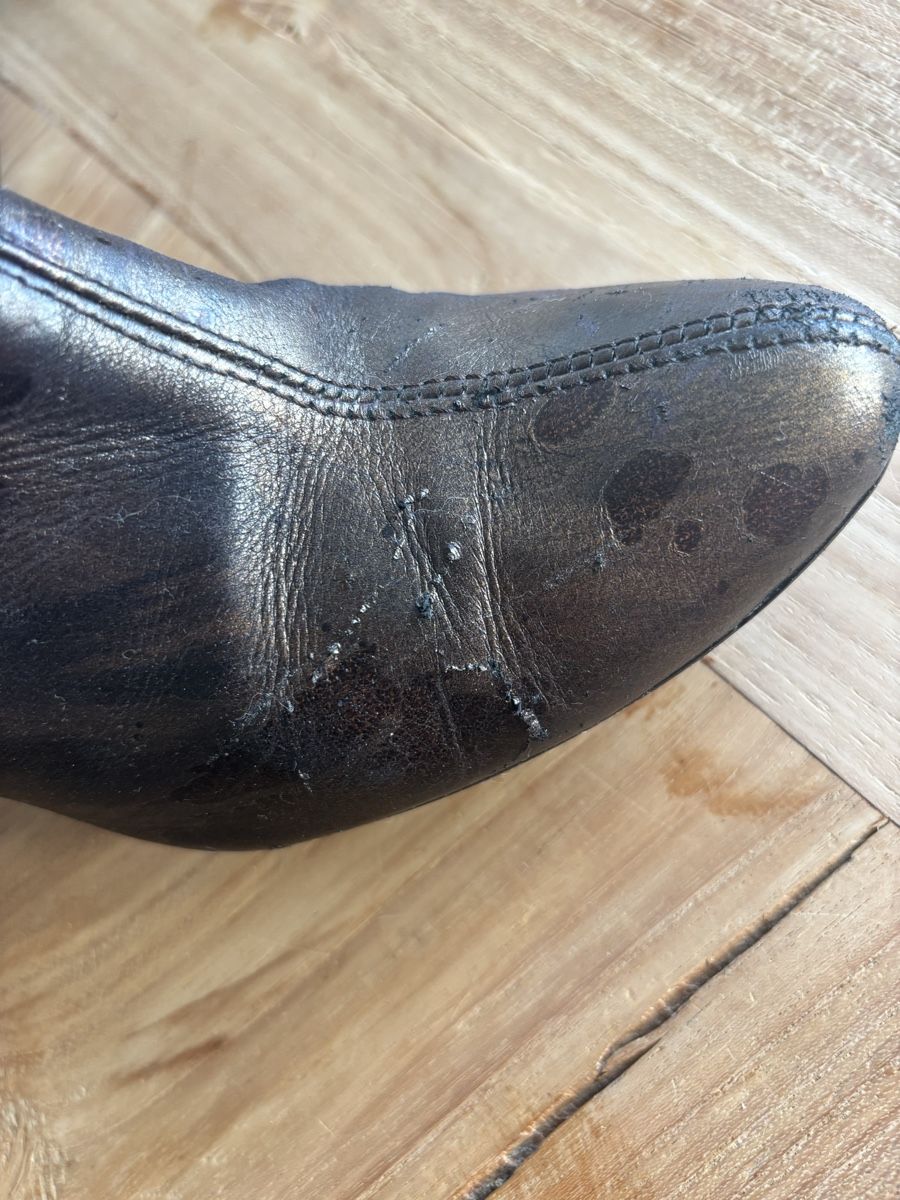 Vic Matié Scarpe da donna: VIC MATIÉ Lederstiefel – Usato da Basel venduto da ChezMarilyn 4