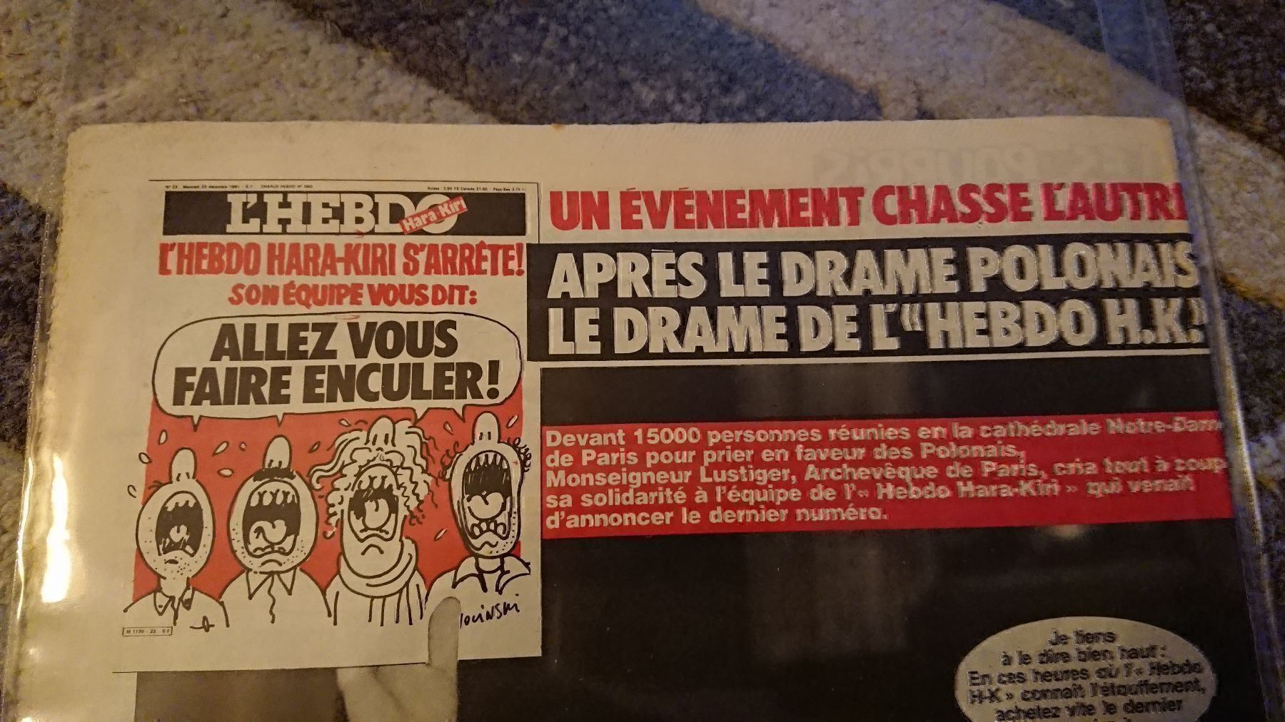 Fumetti: L'Hebdo Hara-kiri – Usato da Cortaillod venduto da signep 4