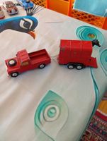 Corgi Toys Land Rover et remorque à cheval état usagé1969