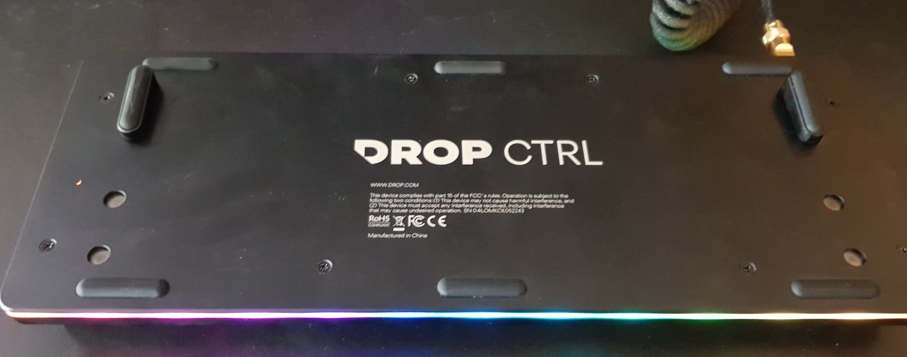 Tastiere: Tastatur: Drop CTRL mit Schwarze Tastenkappen – Usato da Oberglatt ZH venduto da jawormmx 3