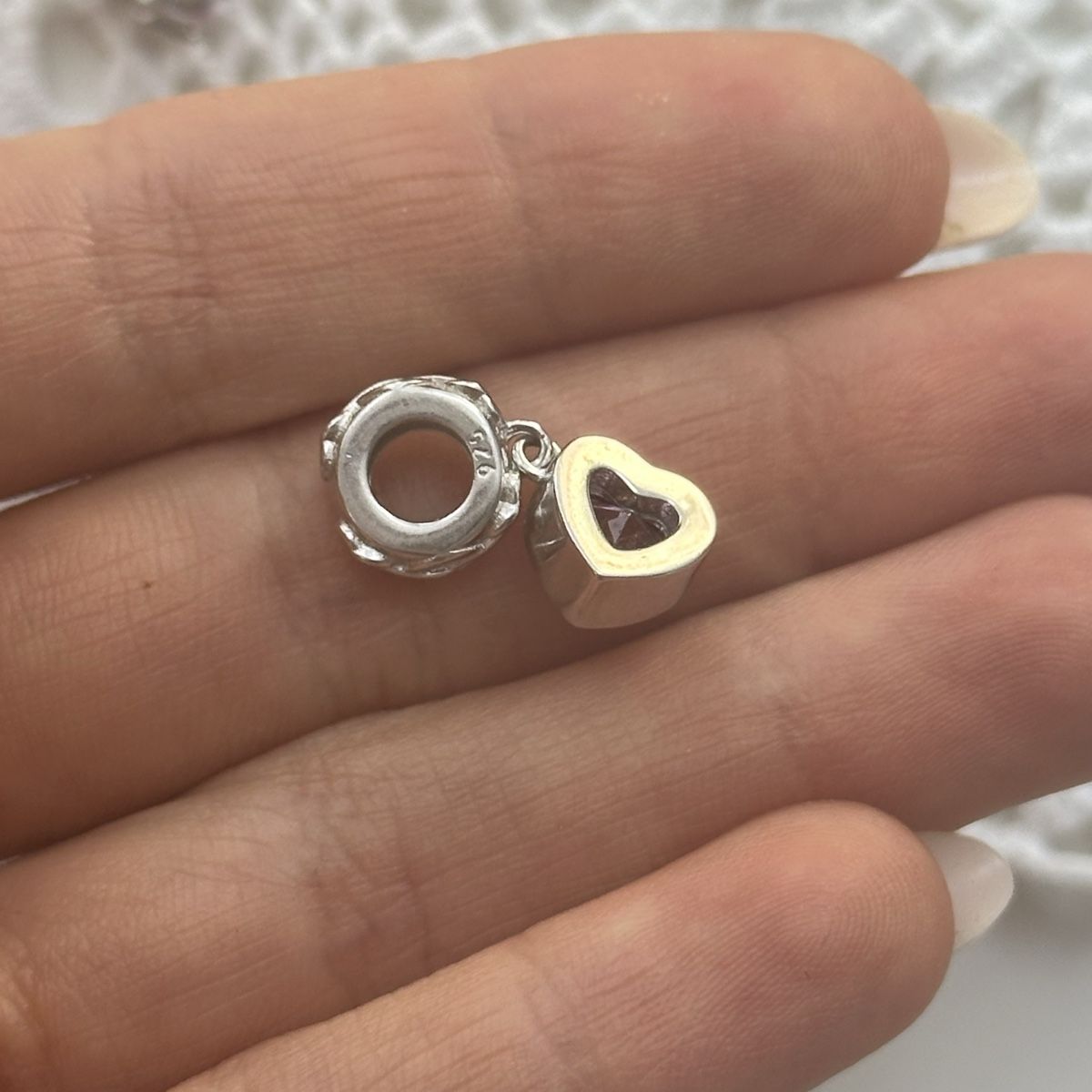 Ciondoli: Silber 925 Herz Charms  – Nuovo (secondo la descrizione) da Givisiez venduto da dor_xb9k 2