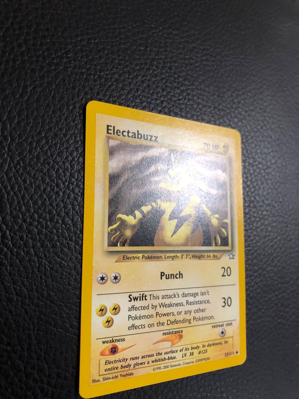 Pokémon Cartes à collectionner: Neo Genesis Electabuzz 33/111 Ab 1 – D'occasion à Paradiso par Pkmn10 1