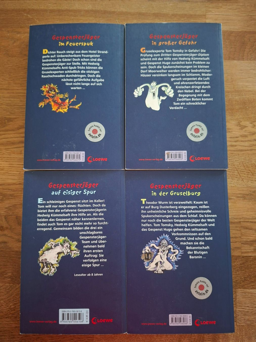 Libri: Gespensterjäger Cornelia Funke – Usato da Lohn SH venduto da Zwierbel 1