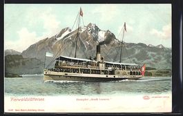 Binnenschiff Stadt Luzern auf dem Vierwa
