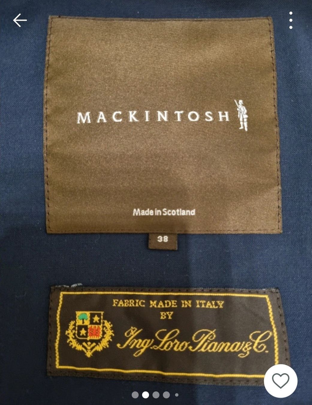 Mackintosh Cappotti: MACKINTOSH coat with LORO PIANA wool – Nuovo (secondo la descrizione) da Basel venduto da gab_yf8c 3