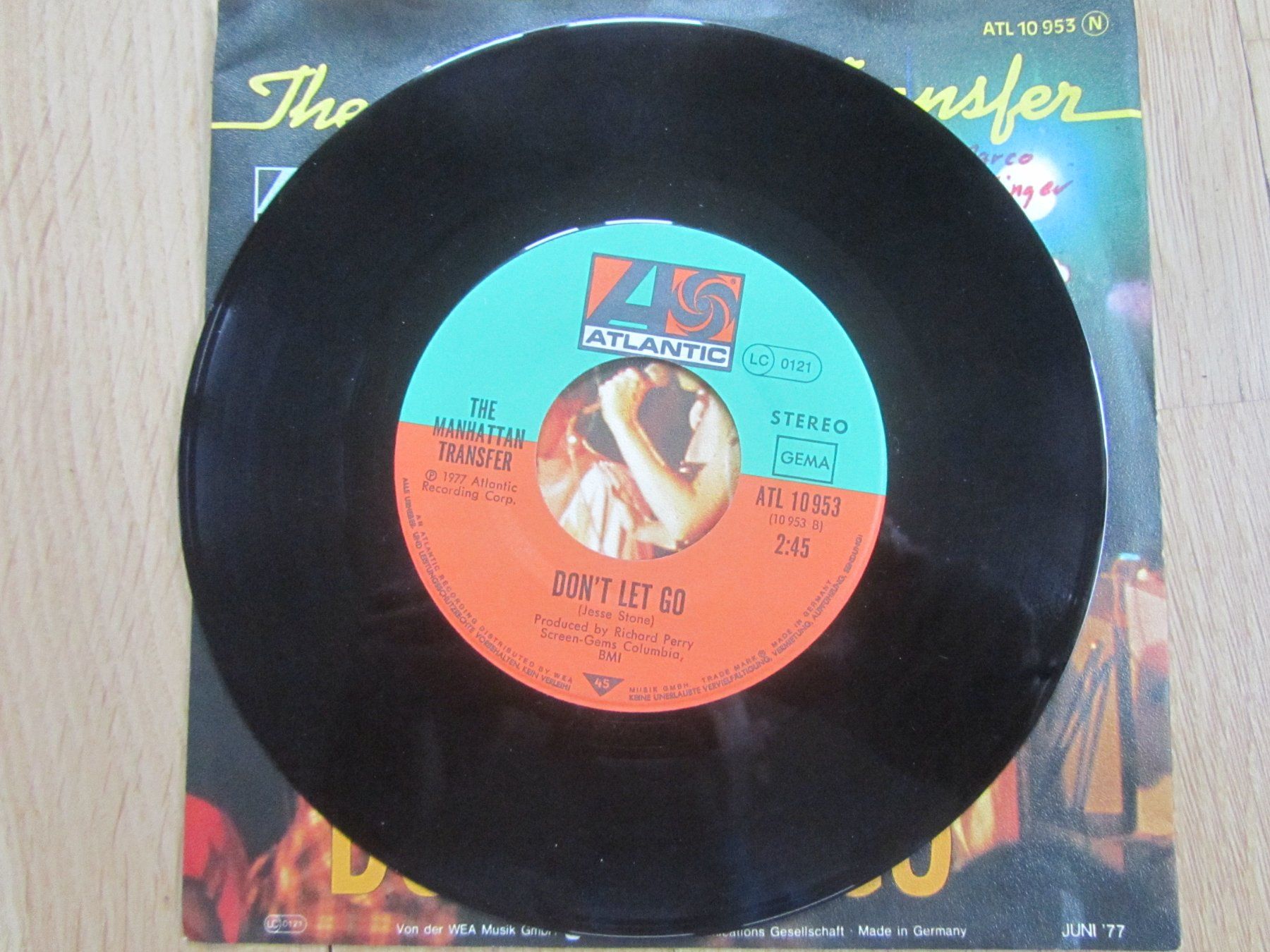 Dischi in vinile: The Manhattan Transfer - Gloria / Don't Let Go - Single – Usato da Seengen venduto da mikelele 2