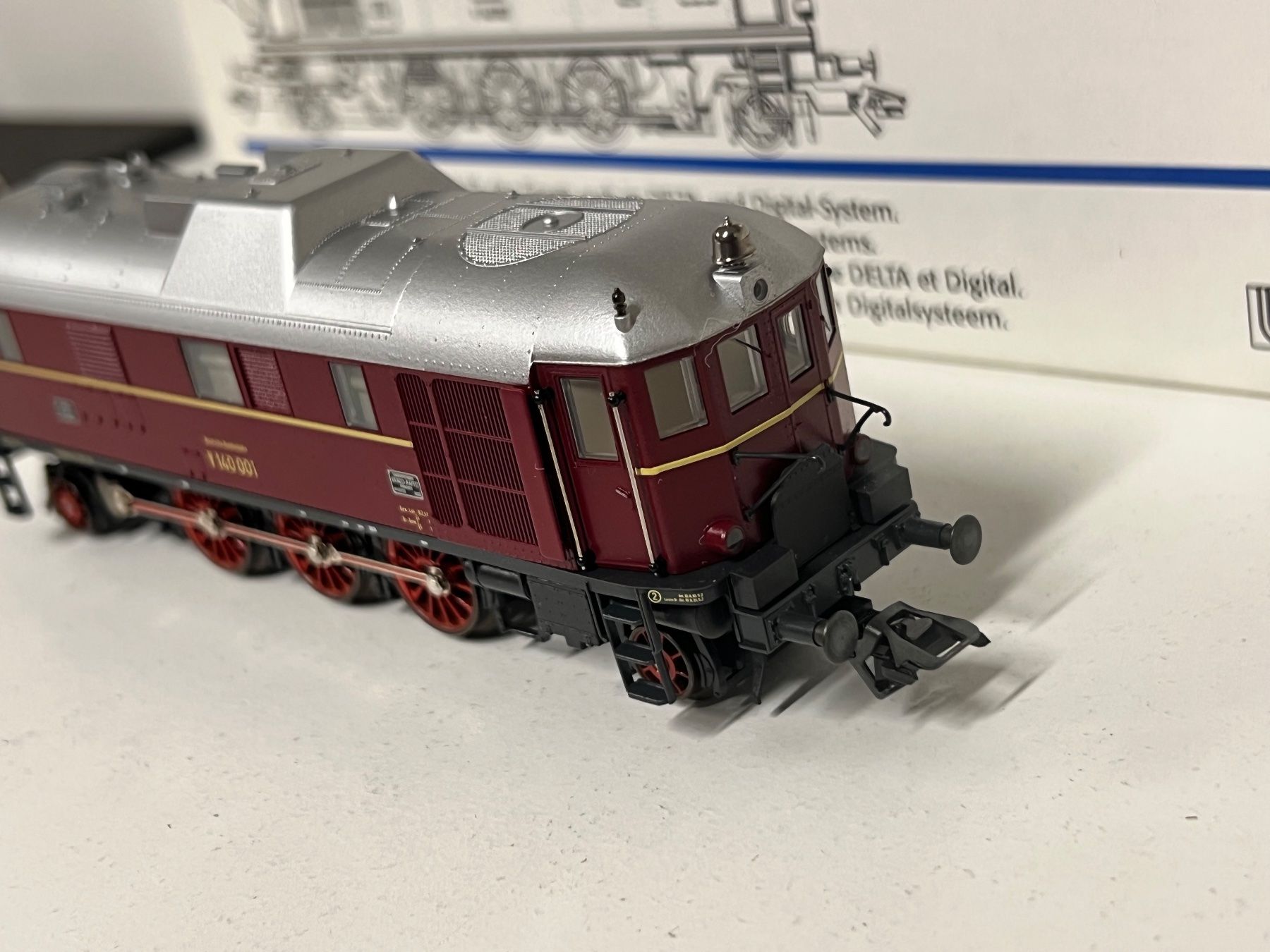 Märklin Modellini di ferrovie: Märklin 34210 V 140 DB   AC Digital H0 – Usato da Geroldswil venduto da TopTrain54 4