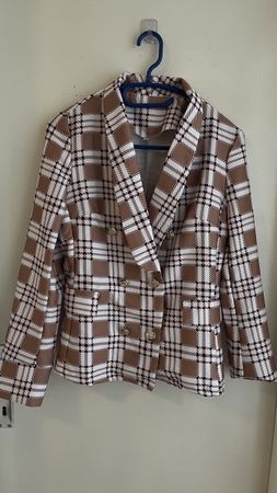 Karierter Blazer, Gr. M -Idealer Herbstbegleiter🍁