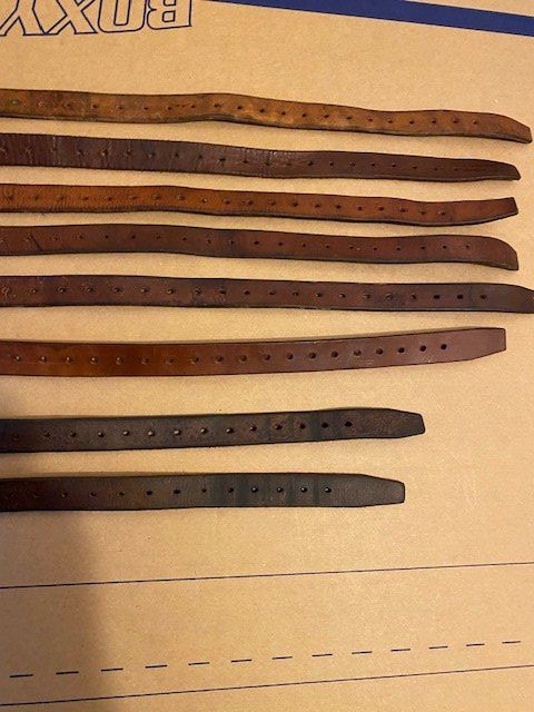 Sonstige Kleidung & Accessoires: 8 X LEDERRIEMEN  CH ARMEE – Gebraucht aus Chur von silbermon 4