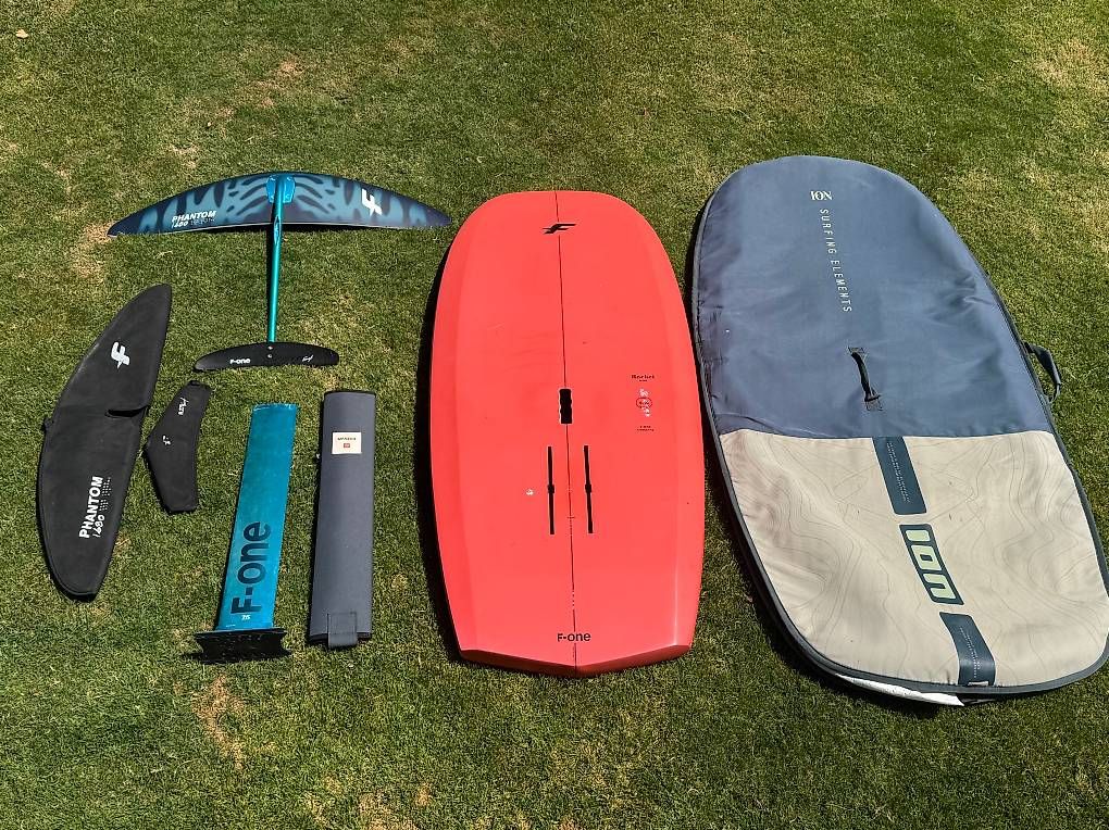Tavole da surf e di nuoto: F-One Wingfoilboard 105l mit Foil Set Phantom 1680 – Usato da Wettswil venduto da anmabo 1