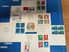 Briefmarken und Erstagsbriefe (Diverse)