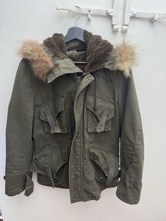 PPFM Fur Military Jacket