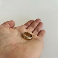 Bague like cartier Trinity tricolore or taille 47-48