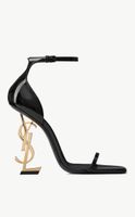 Yves Saint Laurent Heels Original Schwarz Lackgrösse 39