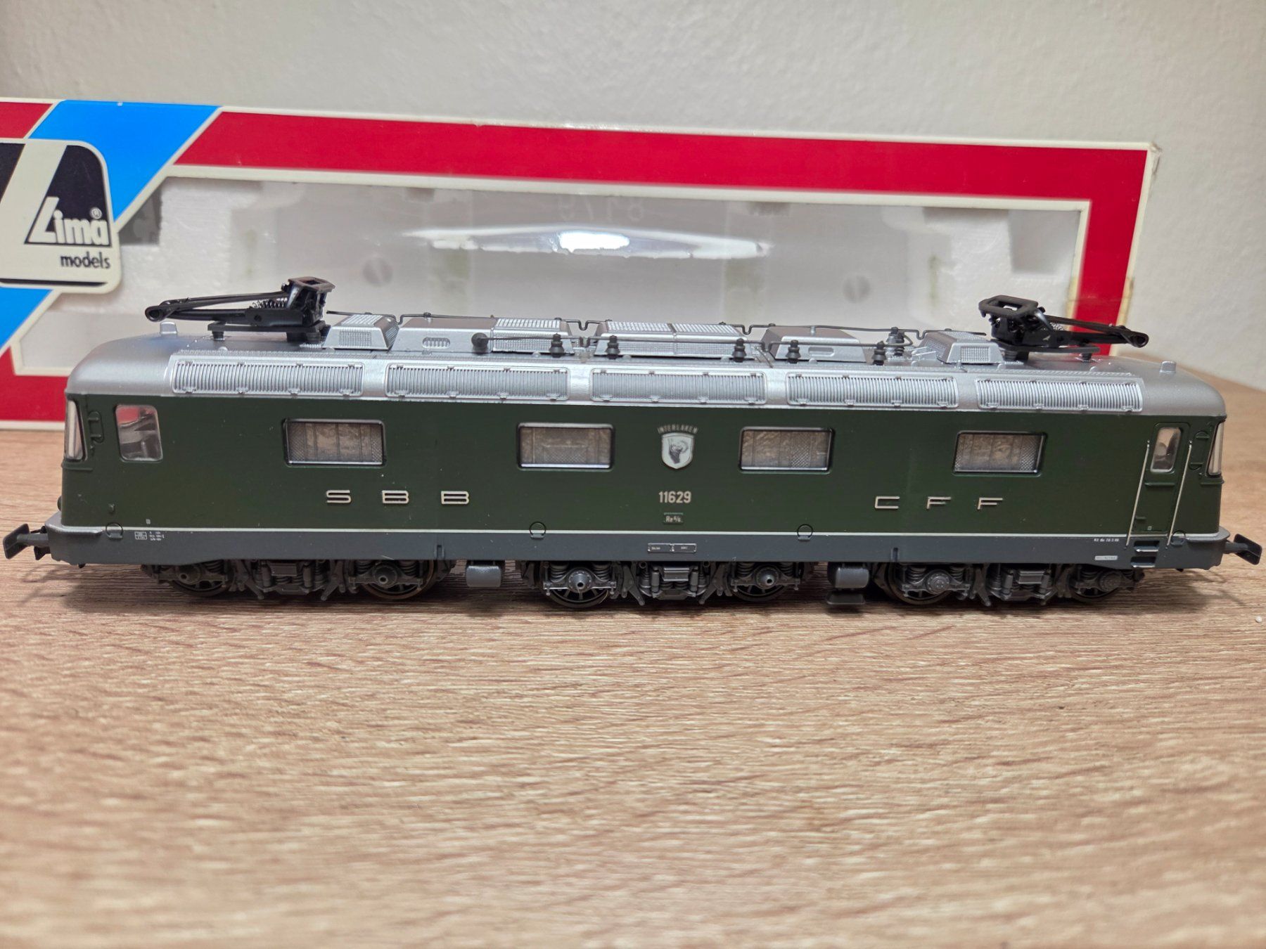 Lima Modellini di ferrovie: Lima 208184 E-Lok Re 6/6 SBB H0 – Usato da St-Aubin-Sauges venduto da Lo_Go 1