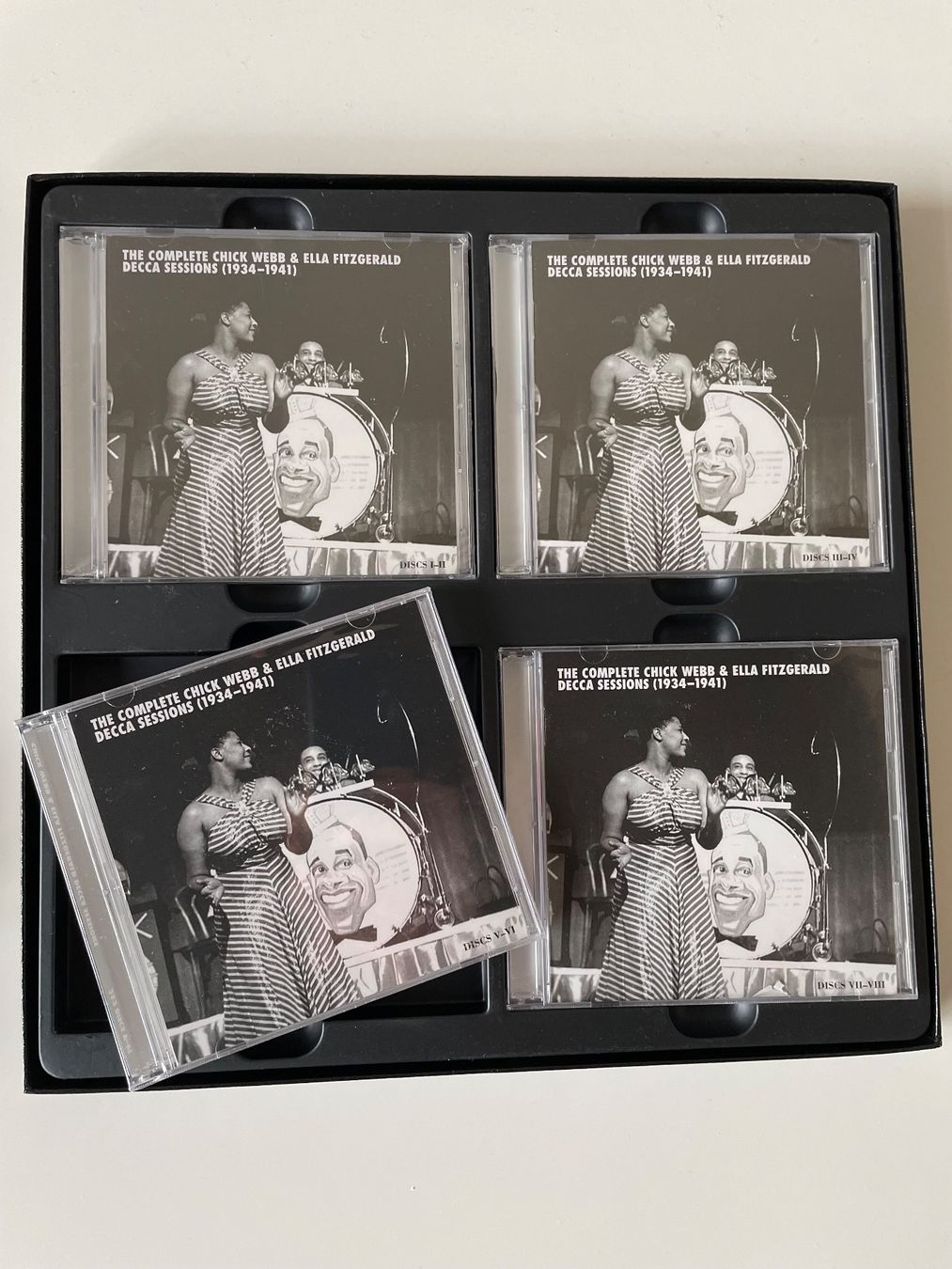 CD: THE COMPLETE CHICK WEB & ELLA FITZGERADLD DECCA SESSIONS – Nuovo e nell'imballaggio originale da Liestal venduto da Ballerino01 1