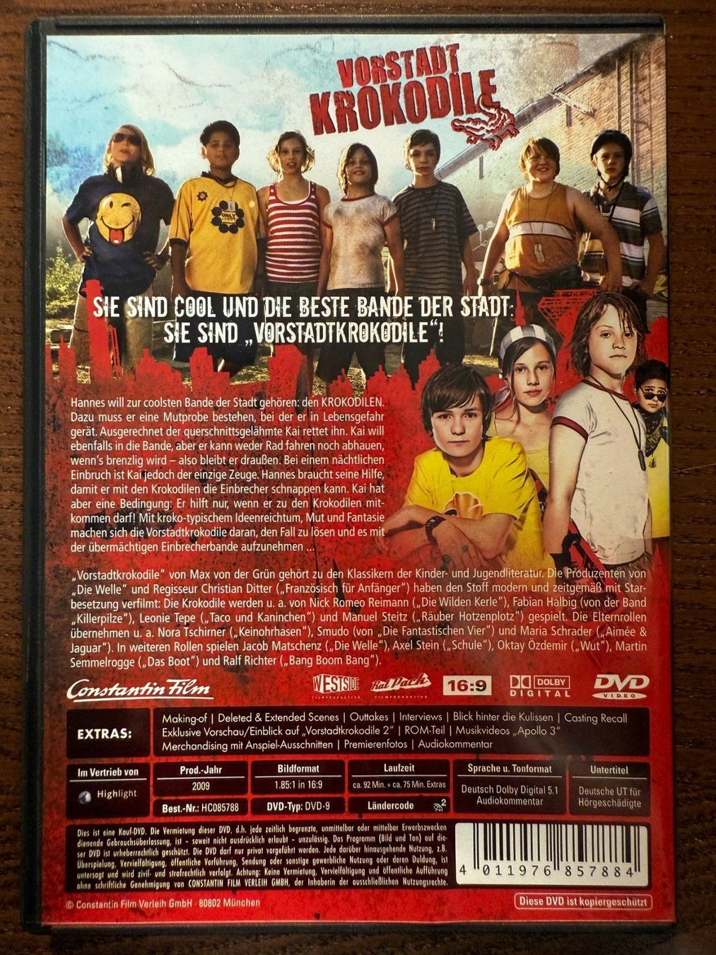 Tutti i DVDs: Vorstadtkrokodile – Usato da Zürich venduto da FilmFreunde 1