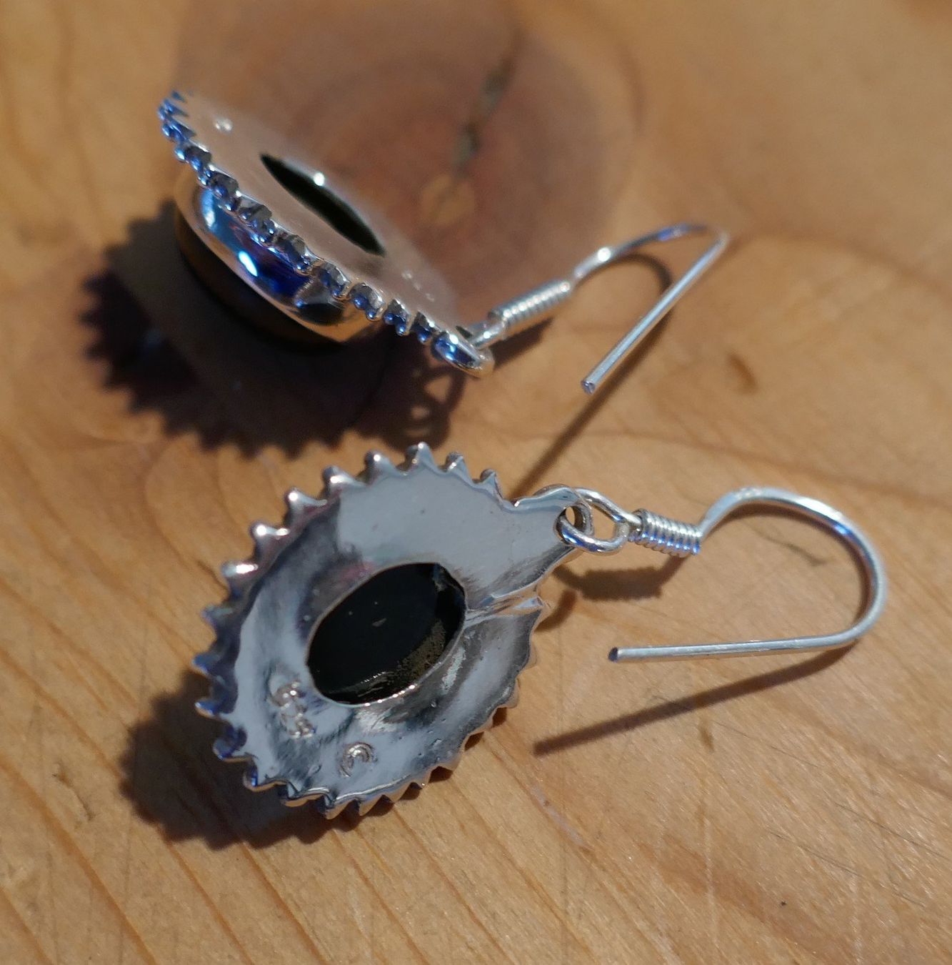 Orecchini pendenti & Orecchini a lobo: Ohrhänger in Silber mit Onix – Nuovo (secondo la descrizione) da Arboldswil venduto da estrella925 2
