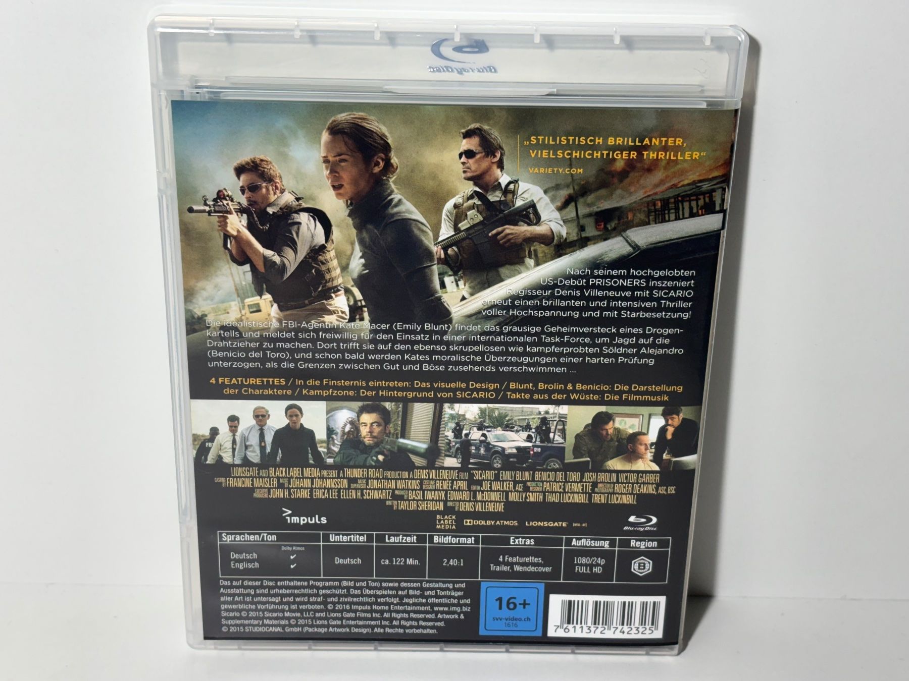 Tous les DVDs: Sicario 1&2 Blu Ray – D'occasion à Wilderswil par Sstriker 2
