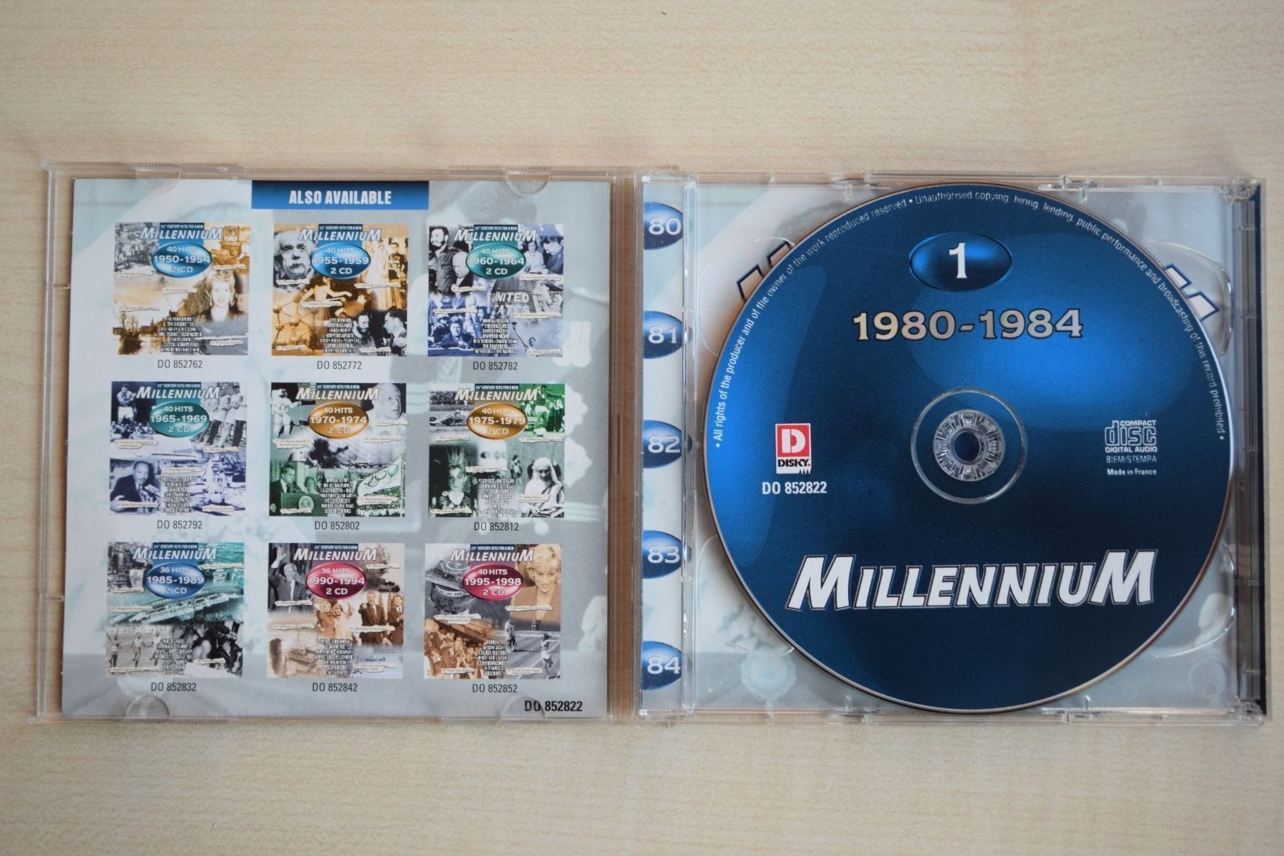 CDs: MILLENIUM 1980-1984/2CDs (477) – D'occasion à Reutigen par DONDON55 2