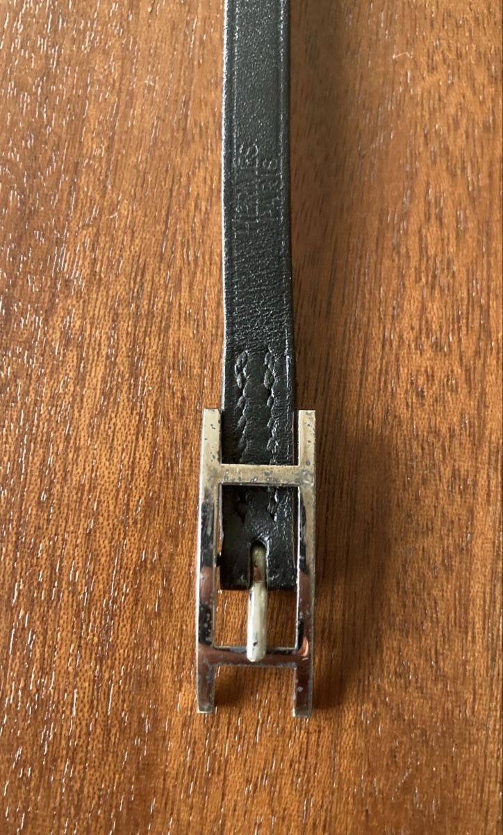 Hermès Bracciali & Braccialetti: Original Hermès Paris Hapi Armband schwarz – Usato da Zürich venduto da mainau16 1