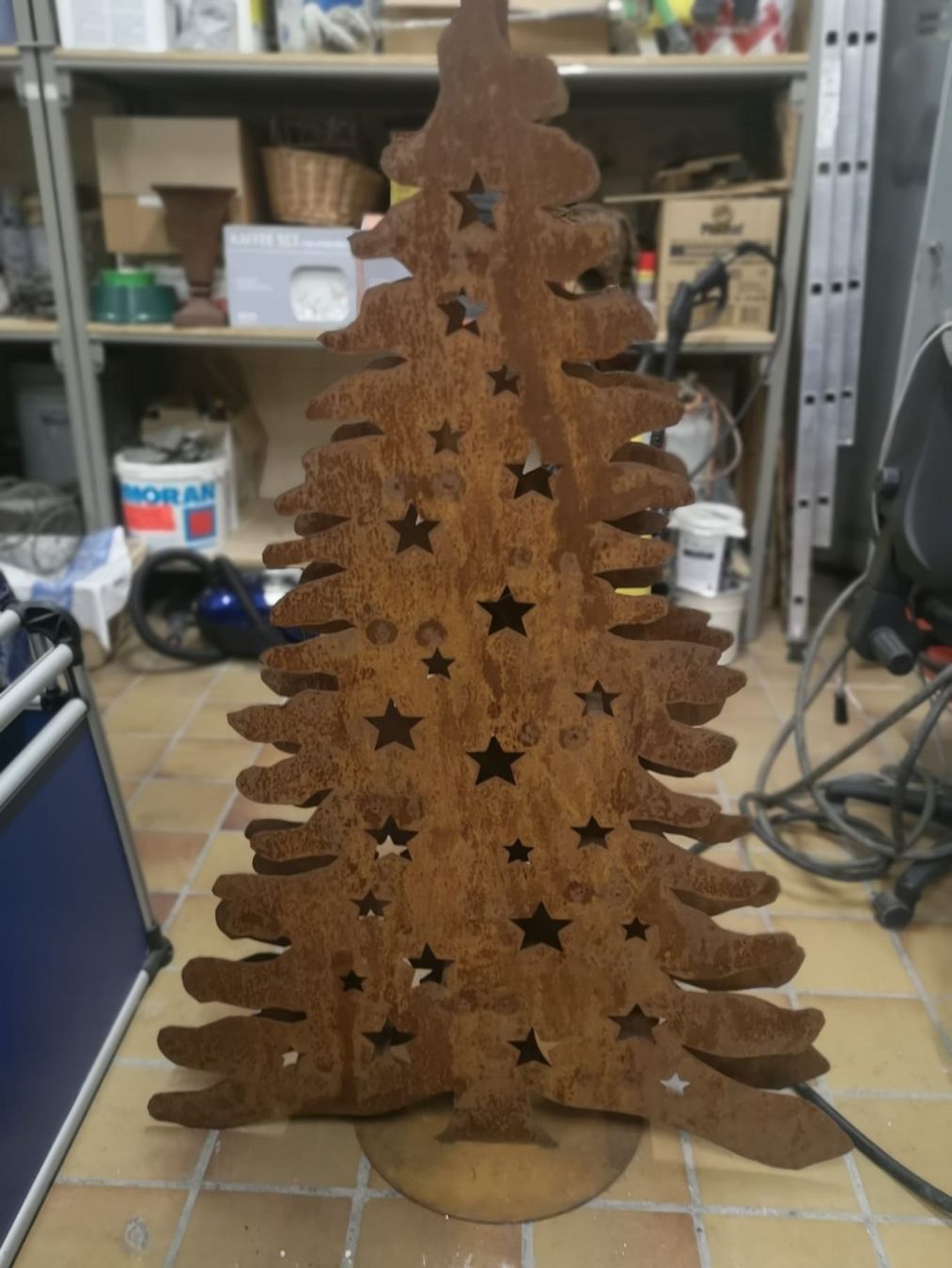 Tutte le decorazioni: Rostiger Doppel Tannenbaum – Usato da nenzlingen venduto da nestchen1