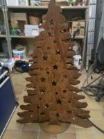 Rostiger Doppel Tannenbaum