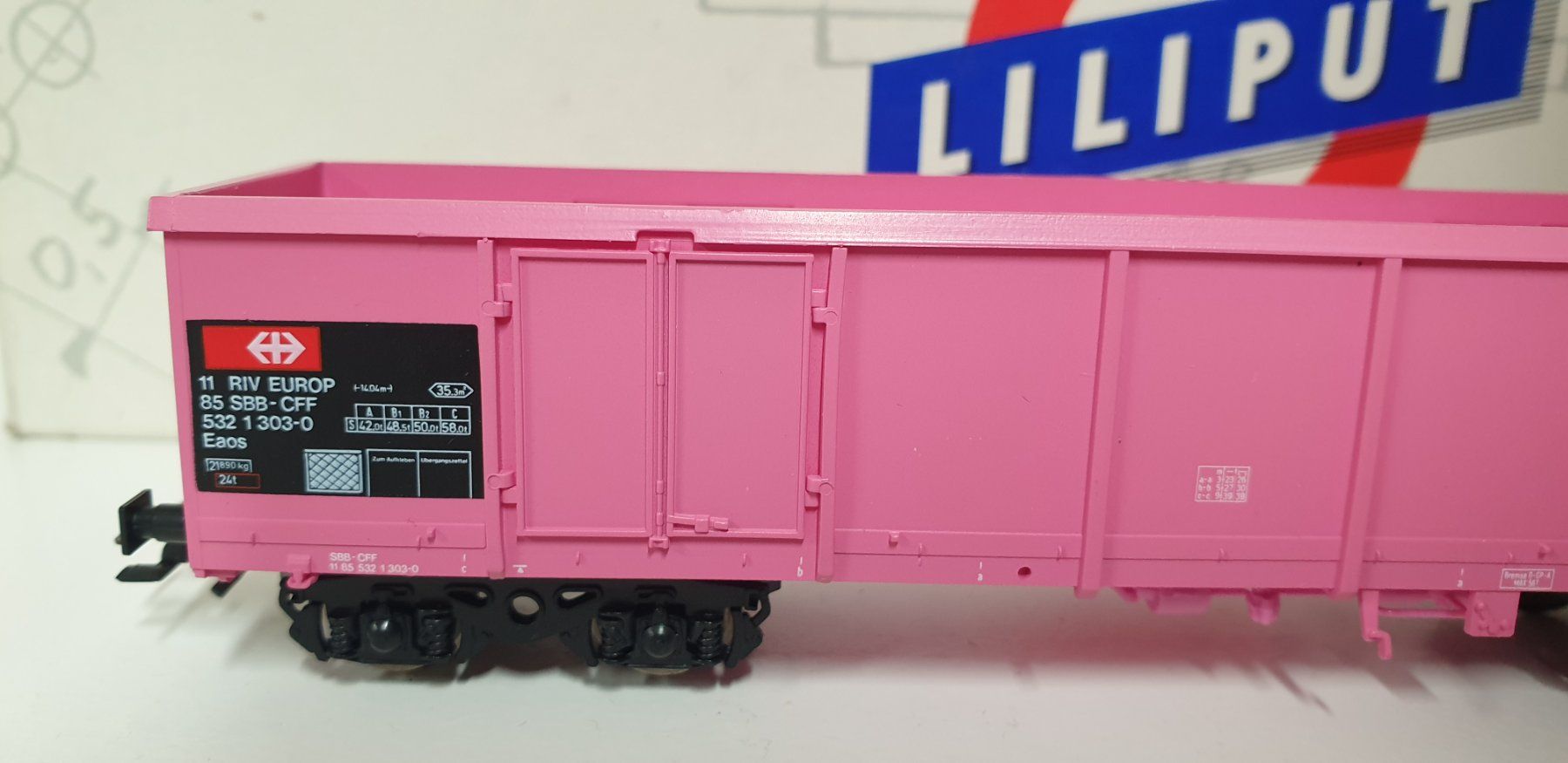 Liliput Modelleisenbahnen: Liliput SBB Güterwagen H0/DC – Gebraucht aus Neuenhof von ludovicco 7