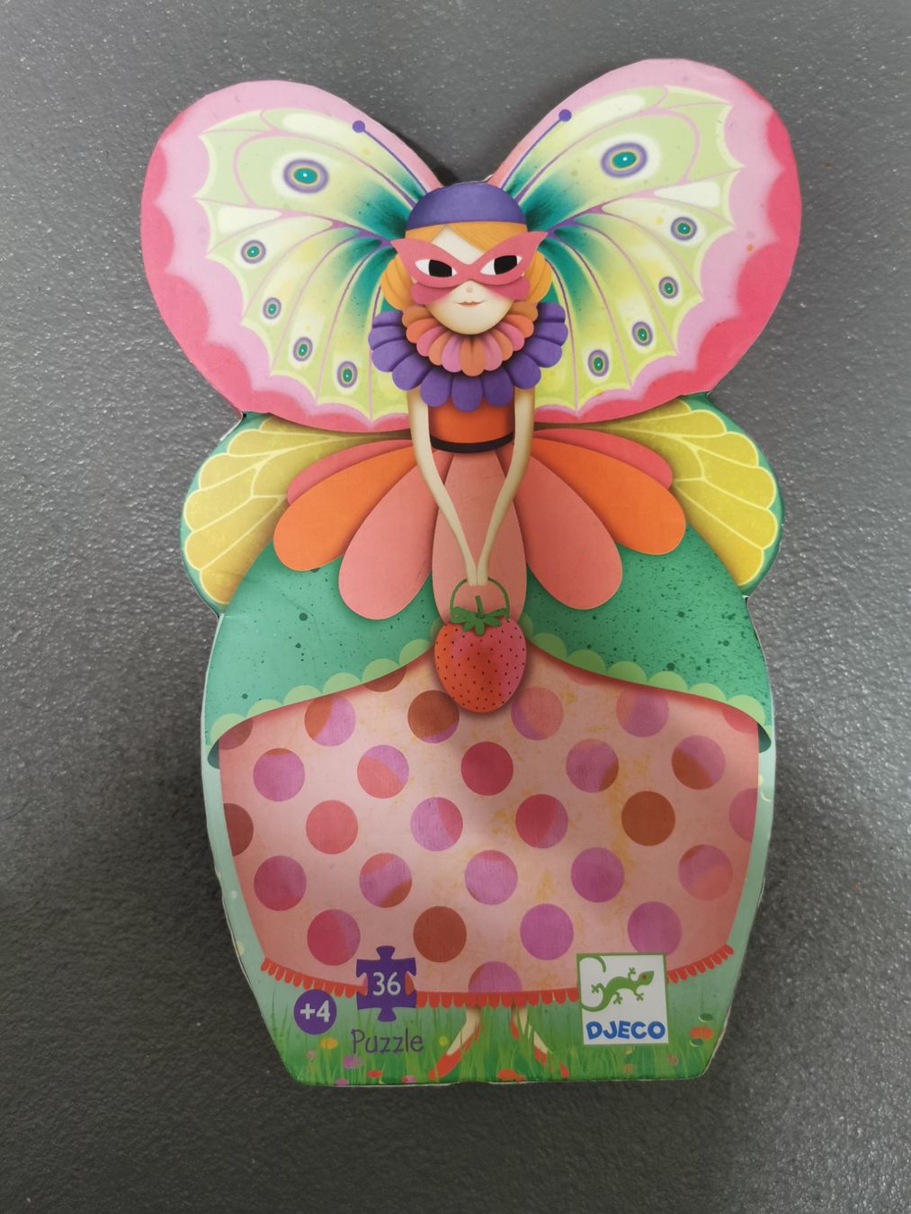 Djeco Puzzle: DJECO Puzzle Schmetterling Fee, 36 Teile. – Usato da Zürich venduto da MACS19