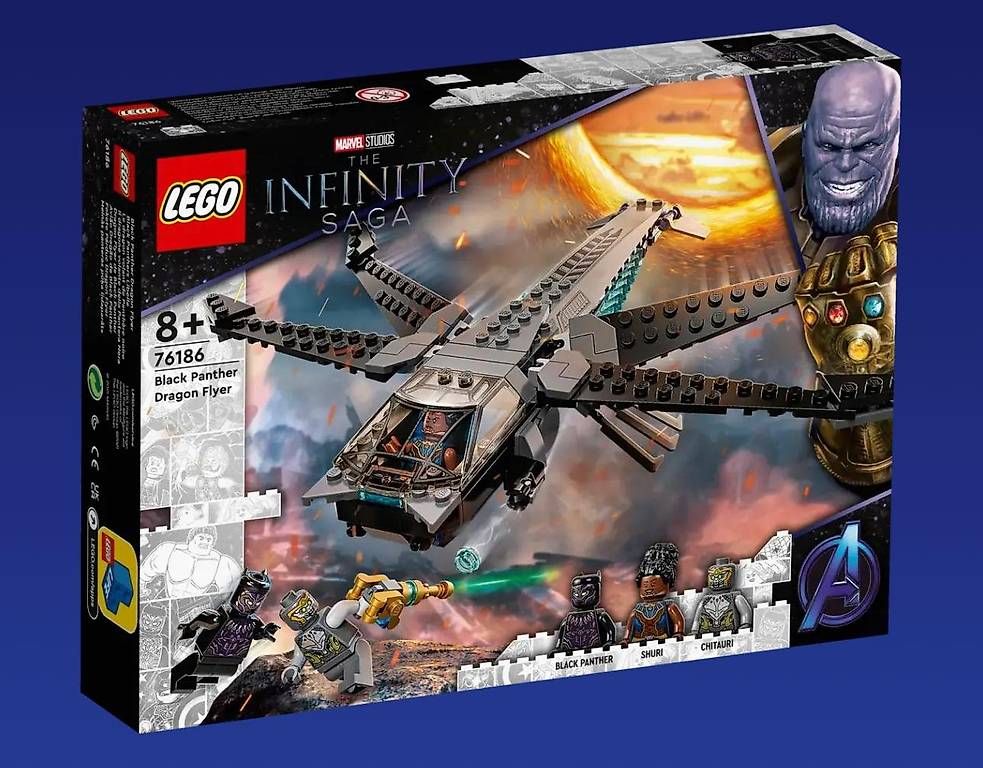 Giocattoli: Lego Black Panther Dragon Flyer – Usato da Arzo venduto da mic_sb6h