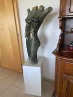 Steinskulptur > dekoratives Kunstobjekt aus Nachlass