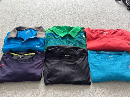 6 Nike  Herren Tennis TShirt
